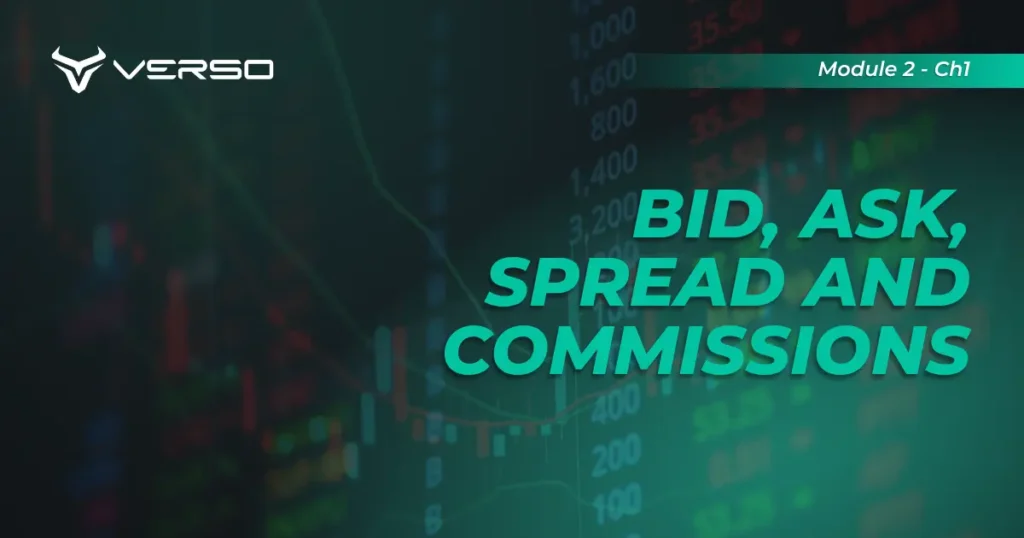 Bid, Ask, Spread and Commissions
