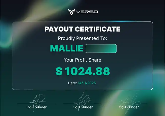 Payout November Mallie