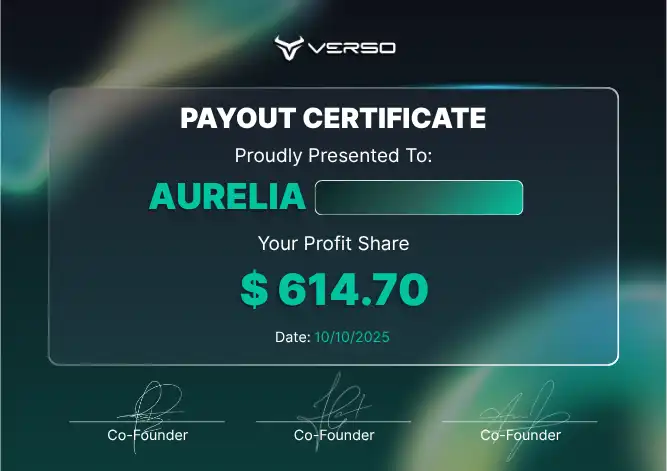 Payout October Aurelia